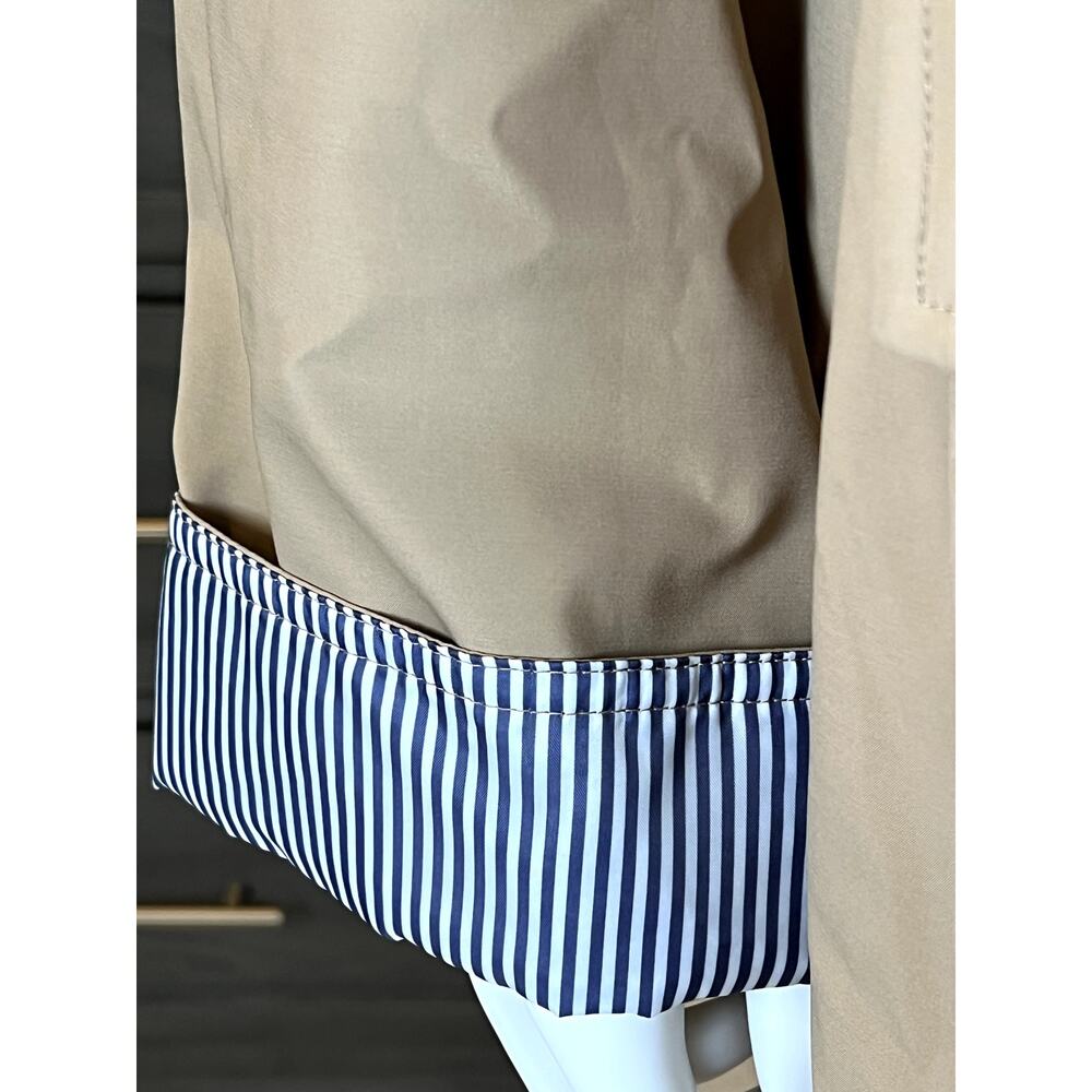 Weatherproof Tan Hooded Rain Jacket – Size 1X - Picture 5 of 8